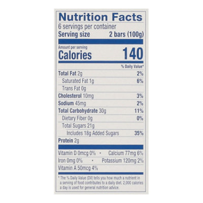 Deans Country Fresh Orange Cream Bars - 12 Count - Image 3