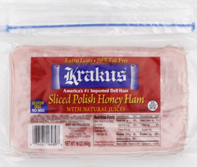 Krakus Imported Honey Ham - 16 Oz - Image 2