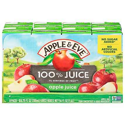 Apple & Eve 100% Apple Juice - 8-6.75 Fl. Oz. - Image 3
