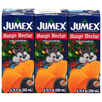 Jumex Mango Nectar From Concentrate - 3-6.76 Fl. Oz.