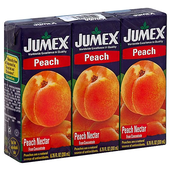 Jumex Mini Peach - 3 Count