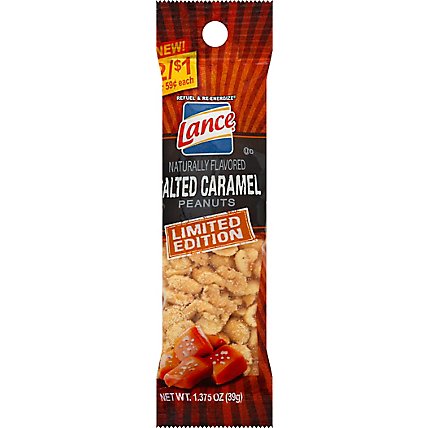 Lance Salted Caramel Peanuts - 1.375 Oz - Image 2