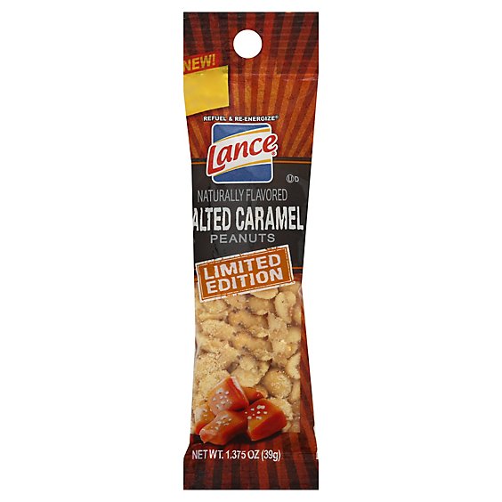 Lance Salted Caramel Peanuts - 1.375 Oz