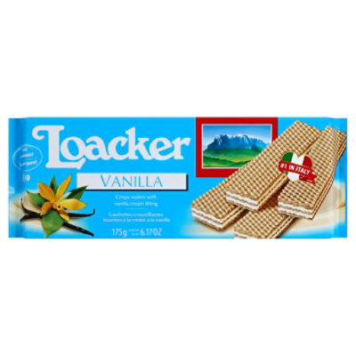 Loacker Vanilla Wafers, 6.17 Oz - 6.17 Oz - Image 1