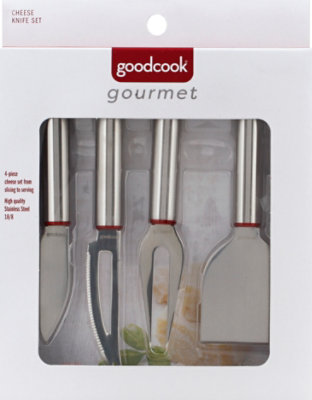 Good Cook Gourmet Cheese Knife Set 4 Piece - Each - Image 2