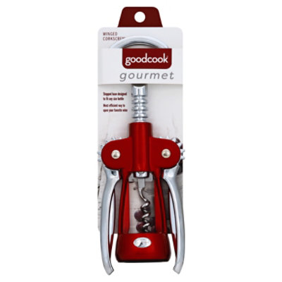 Good Cook Gourmet Winged Corkscrew - Each