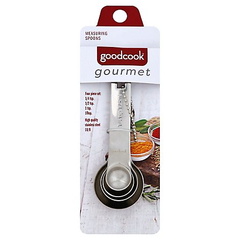 Good Cook Gourmet Measuring Spoon S/4 - Each