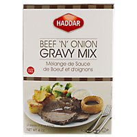 Haddar Beef N Onion Gravy Mix - 4 Oz - Image 1