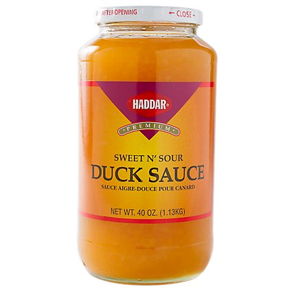 Haddar Sweet N Sour Duck Sauce - 40 Oz - Image 1