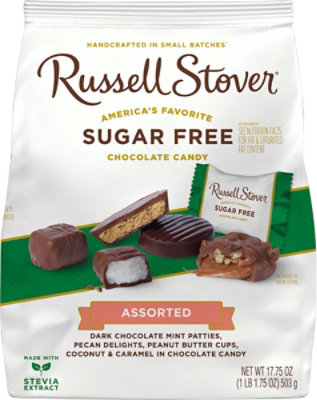 Russell Stover Sugar Free Assorted Chocolate Candy Bag - 17.75 Oz - Image 8