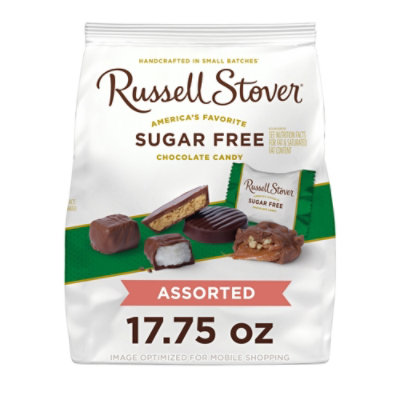 Russell Stover Candy Chocolate Sugar Free Assorted - 17.75 Oz