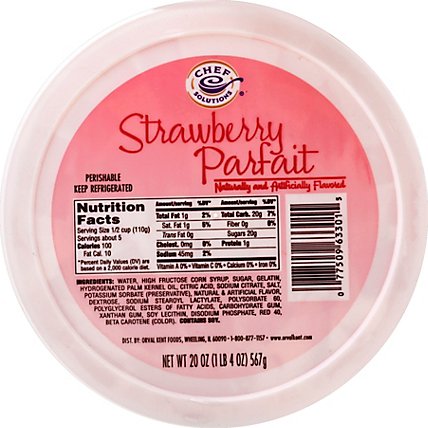Chef Solutions Strawberry Parfait Ring - 20 Oz - Image 2