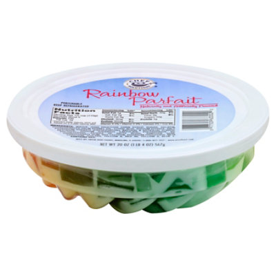 Chef Solutions Rainbow Parfait Ring - 20 Oz - Image 1