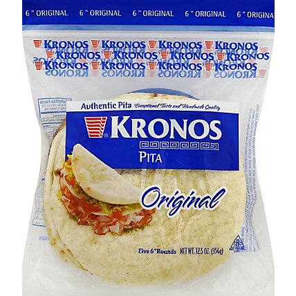 Krono Bread Pita White - 13 Oz - Image 2