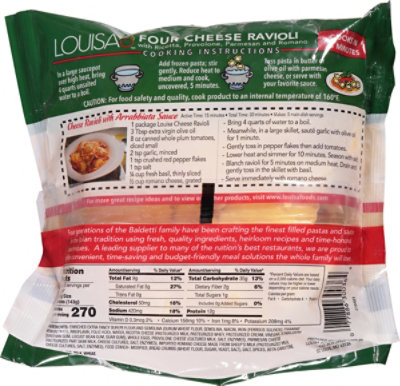 Lousia Cheese Ravioli Pasta - 22 Oz - Image 6