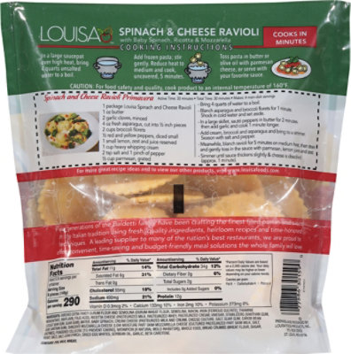 Lousia Spinach Psta - 18 Oz - Image 6