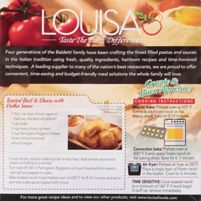 Lousia Toasted Beef/C Ravioli - 16 Oz - Image 6