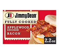 Jimmy Dean Applewood Fully Cooked Bacon - 2.2 Oz