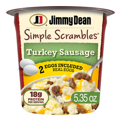 Jimmy Dean Simple Scrambles Turkey Sausage Breakfast Cup - 5.35 Oz - Image 2