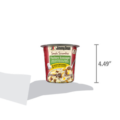 Jimmy Dean Simple Scrambles Turkey Sausage Breakfast Cup - 5.35 Oz - Image 5