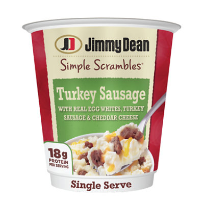 Jimmy Dean Simple Scrambles Turkey Sausage Breakfast Cup - 5.35 Oz