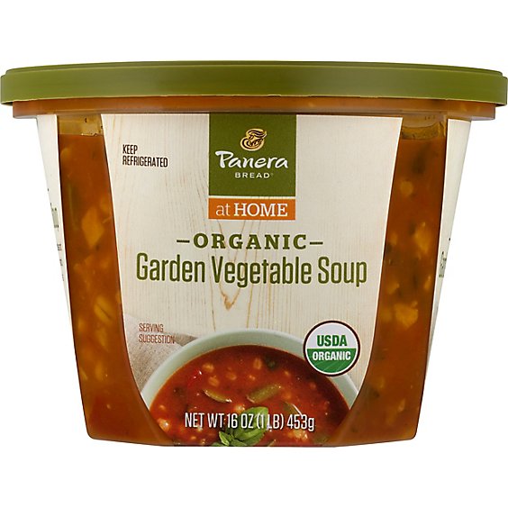 Panera Organic Garden Vegetable Soup - 16 Oz