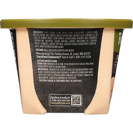 Panera Bread Lobster Bisque Soup - 16 Oz - Image 6