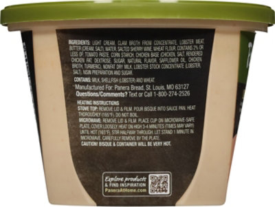 Panera Bread Lobster Bisque Soup - 16 Oz - Image 4