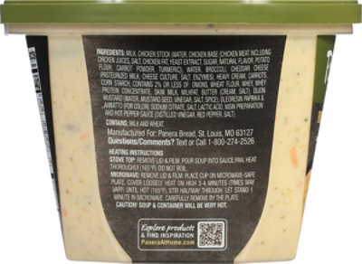 Panera Bread Broccoli Cheddar Soup - 16 Oz - Image 6