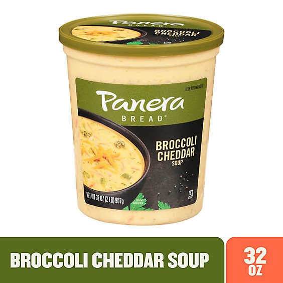 Panera Bread Broccoli Cheddar Soup - 32 Oz