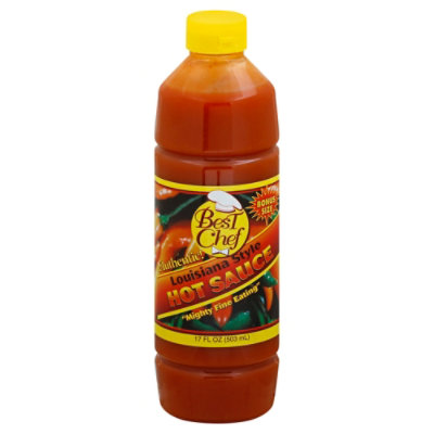 Best Chef Authentic Louisiana Style Hot Sause - 17 Oz - Image 1