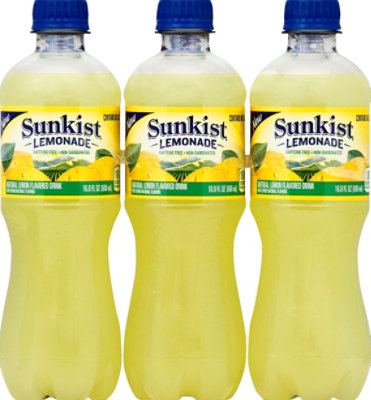Sunkist Non Carbonated Lemonade - 6-0.5 Liter - Image 2
