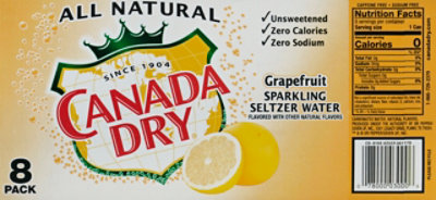 Canada Dry Green Tea Ginger Ale - 8-12 Fl. Oz. - Image 3
