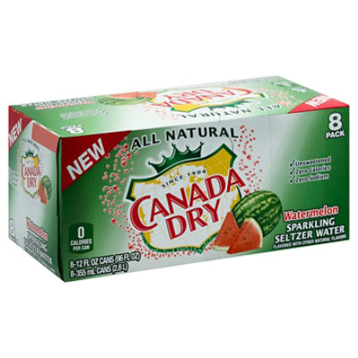 Canada Dry Watermelon - 8-12 Fl. Oz.