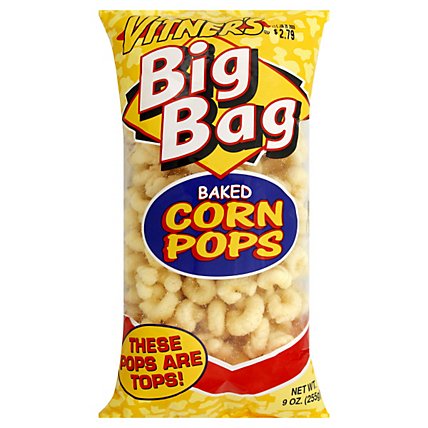 Vitners Big Bag Cheese Corn Pops - 7 Oz - Image 1