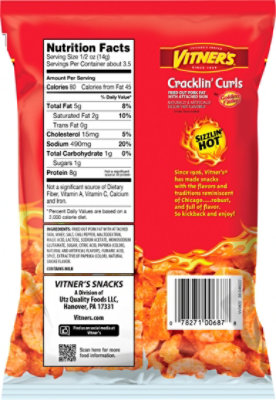 Vitners Spicy Pork Crackling - 1.75 Oz - Image 6