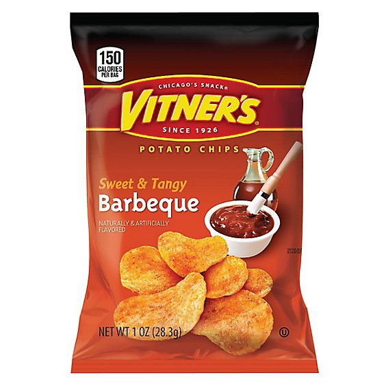 Vitners Sweet Baby Ray Barbecue Chips - 1 Oz