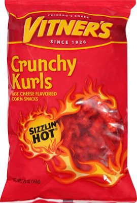 Vitners Hot Cheese Kurls - 5.75 Oz - Image 2