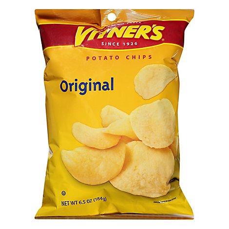 VITNER'S Original Salted Potato Chips A Chicago Original 10 Pack 1 ounce bags 