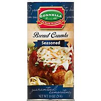 Gonnella Bread Crumbs Seasoned - 10 Oz - Image 2