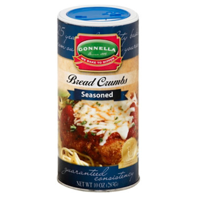 Gonnella Bread Crumbs Seasoned 10 Oz Safeway