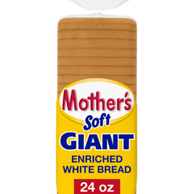 Mother's Soft Giant White Bread - 24 Oz - Image 1