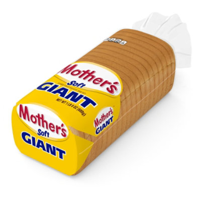 Mother's Soft Giant White Bread - 24 Oz - jewelosco