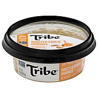 Tribe Hummus All Natural Roasted Garlic - 8 Oz - Image 3