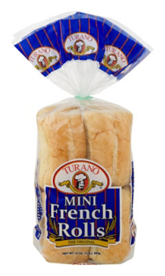 Turano Mini French Rolls - 16 Oz - Image 6