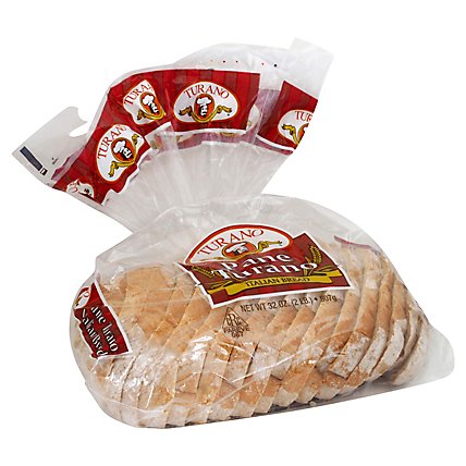 Turano  Bread Sliced Ready Italian - 32 Oz - Image 1