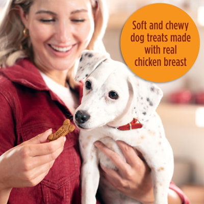 Milk-Bone Dog Snacks Soft & Chewy Chicken Recipe Pouch - 5.6 Oz - Image 3