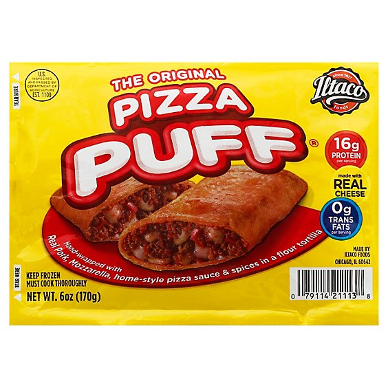 Il Taco Pizza Puffs - 6 Oz