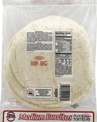 Tortillas Nuevo Leon Burritos Medium Fajita Style, 16.0 Oz - 16 Oz - Image 3