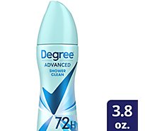 Degree Shower Clean Antiperspirant Deodorant Dry Spray - 3.8 Oz